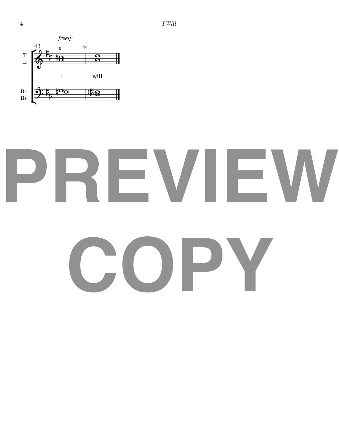 I Will - Barbershop Youth Upper Voices - Image 5
