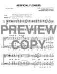 Artificial Flowers - Barbershop Lower Voices